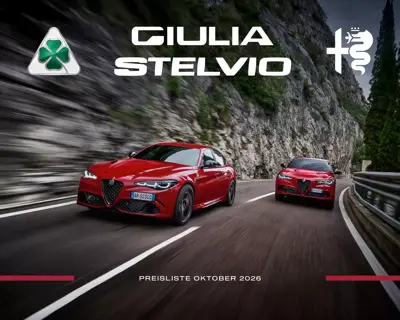 Giulia Stelvio Quadrifoglio Preisliste