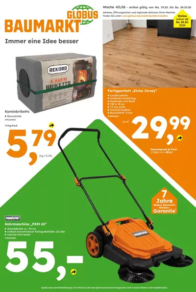 Globus Baumarkt Prospekt