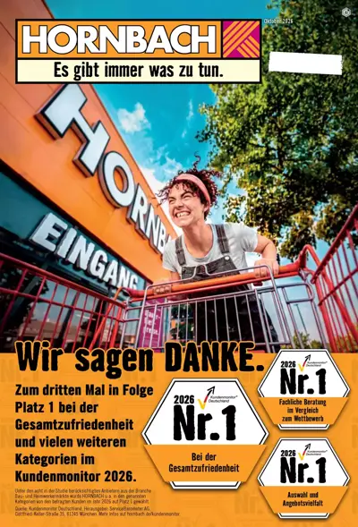 Prospekt oktober 2026 hornbach