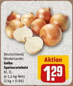 Gelbe Speisezwiebeln Kl. II