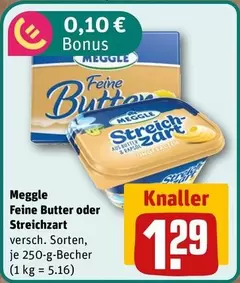 Feine Butter oder Streichzart
