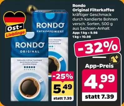 Original Filterkaffee kräftiger Geschmack