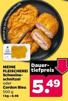 Schweine-schnitzel oder Cordon Bleu