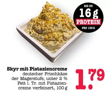Skyr mit Pistaziencreme