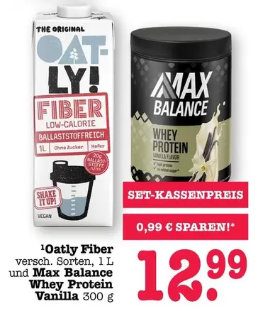 Oatly - Oat Milk Fiber and Whey Protein