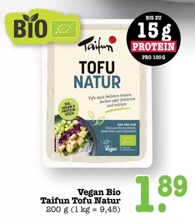 Bio - Tofu Natur