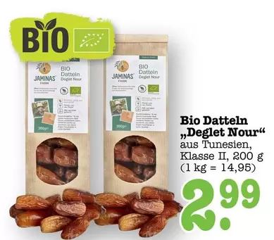 Bio -  Datteln "Deglet Nour"