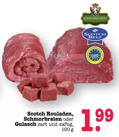 Scotch Rouladen, Schmorbraten oder Gulasch