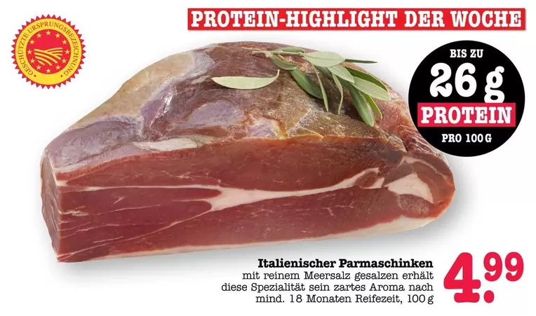 Italienischer Parmaschinken